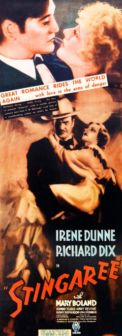 Stingaree L-R: Richard Dix Irene Dunne On Insert Poster 1934 Movie Poster Masterprint - Item # VAREVCMCDSTINEC074H