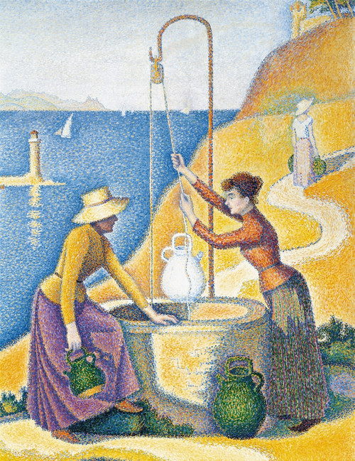 Women At A Well Poster Print - Item # VAREVCMOND076VJ346H