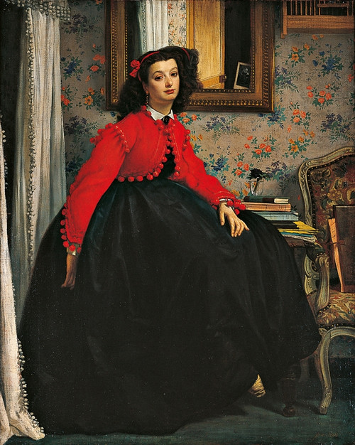 Portait Of Ms L L Poster Print - Item # VAREVCMOND077VJ586H
