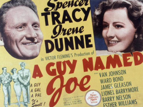 A Guy Named Joe Spencer Tracy Irene Dunne 1943 Movie Poster Masterprint - Item # VAREVCMSDGUNAEC001H