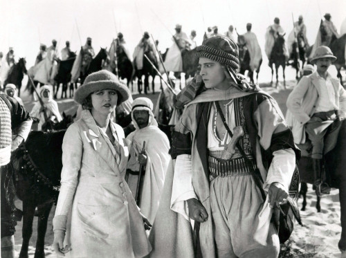 The Sheik From Left Agnes Ayres Rudolph Valentino 1921 Photo Print - Item # VAREVCMCDSHEIEC025H