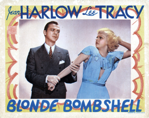 Bombshell From Left Lee Tracy Jean Harlow 1933 Movie Poster Masterprint - Item # VAREVCMSDBOMBEC001H