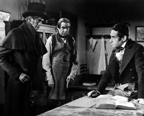 The Body Snatcher Boris Karloff Bela Lugosi Henry Daniell 1945 Photo Print - Item # VAREVCMBDBOSNEC001H