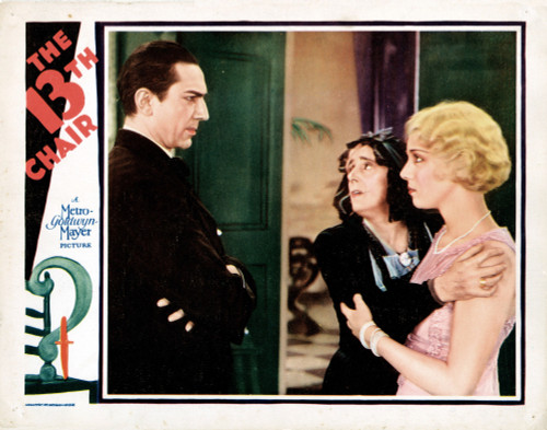 The Thirteenth Chair From Left On Lobbycard: Bela Lugosi Margaret Wycherly Leila Hyams 1929. Movie Poster Masterprint - Item # VAREVCMMDTHCHEC007H