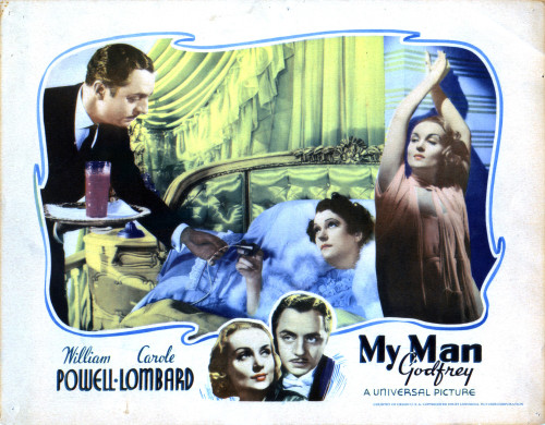 My Man Godfrey From Left William Powell Alice Brady Carole Lombard 1936 Movie Poster Masterprint - Item # VAREVCMCDMYMAEC018H