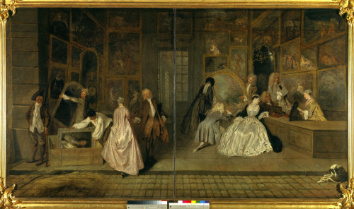 Jean Antoine Watteau French School Poster Print - Item # VAREVCCRLA004YF655H