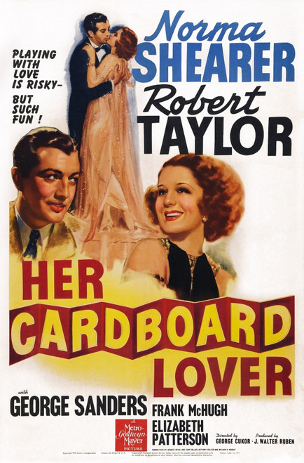Her Cardboard Lover Us Poster Art From Left: Robert Taylor Norma Shearer 1942 Movie Poster Masterprint - Item # VAREVCMCDHECAEC004H