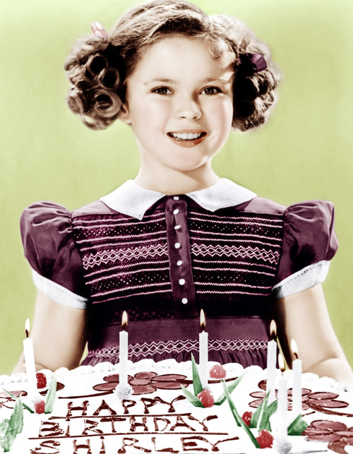 Just Around The Corner Shirley Temple Celebrates Her Birthday On Set 1938. ??20Th Century-Fox Film Corporation Tm & Copyright/Courtesy Everett Collection Photo Print - Item # VAREVCM8DJUARFE005H