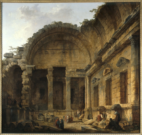 3866  Hubert Robert French School Poster Print - Item # VAREVCCRLA004YF536H
