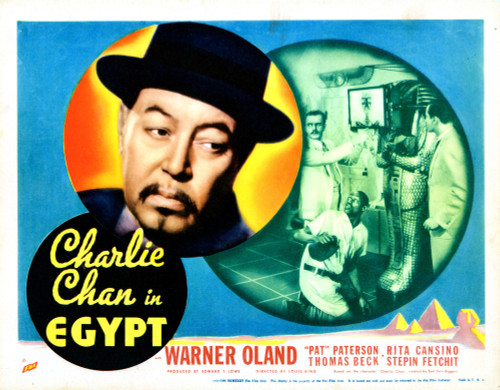 Charlie Chan In Egypt Left: Warner Oland Title Card 1935 Tm And Copyright ??20Th Century Fox Film Corp. All Rights Reserved./Courtesy Everett Collection Movie Poster Masterprint - Item # VAREVCMMDCHCHFE021H