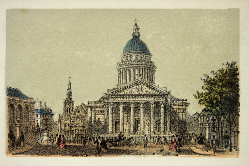 Gravure / Paris En 1874 : Le Pantheon / Coll. Part.C19460 / Gravure / Paris En 1874 : Le Pantheon / Coll. Part.
 Poster Print - Item # VAREVCCRLA003YF746H