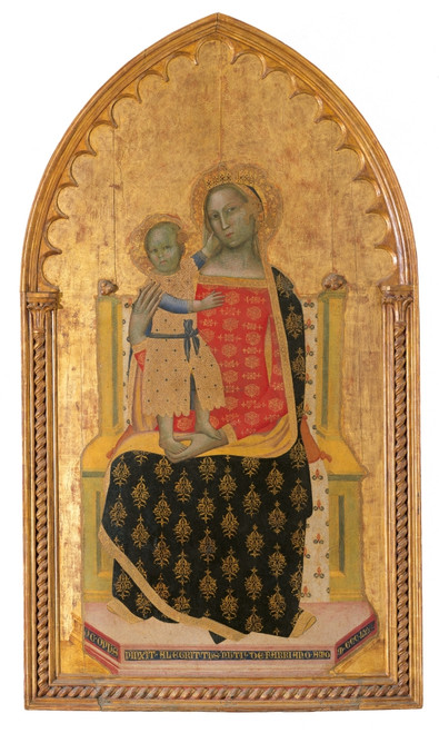 Madonna And Child Enthroned Poster Print - Item # VAREVCMOND025VJ255H