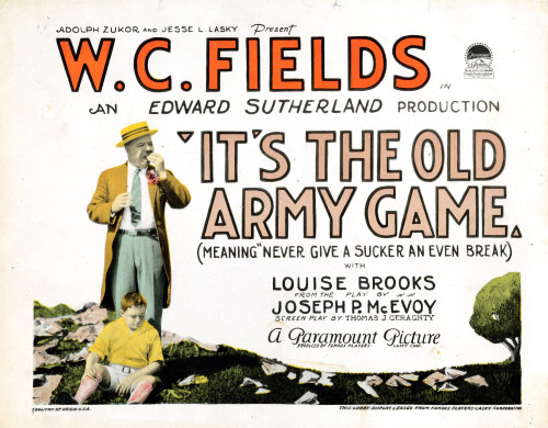 It'S The Old Army Game Movie Poster Masterprint - Item # VAREVCMCDITTHEC009