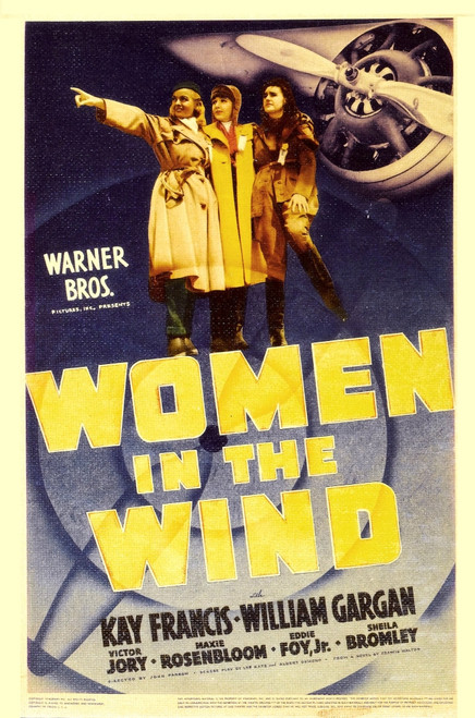 Women In The Wind Midget Window Card 1939. Movie Poster Masterprint - Item # VAREVCMCDWOINEC050H