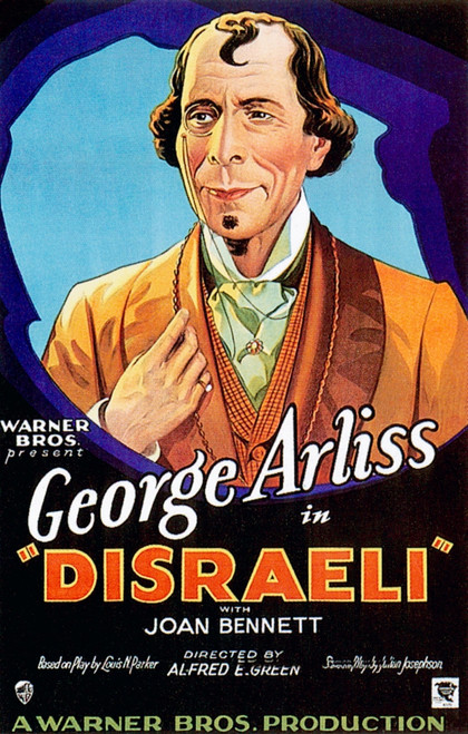 Disraeli George Arliss 1929 Movie Poster Masterprint - Item # VAREVCM4DDISREC001H