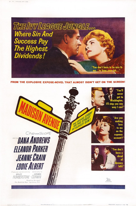 Madison Avenue U Movie Poster Masterprint - Item # VAREVCMCDMAAVFE002H