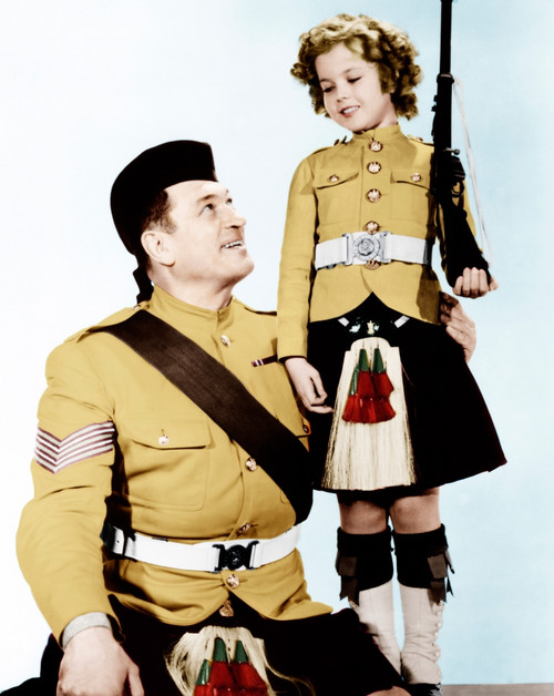 Wee Willie Winkie From Left: Victor Mclaglen Shirley Temple 1937. ??20Th Century-Fox Film Corporation Tm & Copyright/Courtesy Everett Collection Photo Print - Item # VAREVCM8DWEWIFE003H