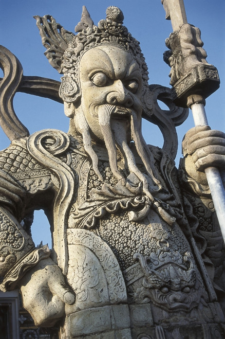 Thailand. Bangkok. Wat Pho. Wat Pho / Chedis / Monks. ?? Aisa/Everett Collection Poster Print - Item # VAREVCFINA050AH029H