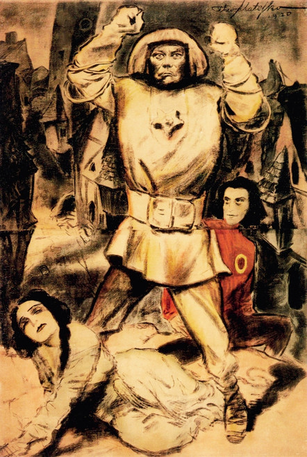 The Golem 1920 Movie Poster Masterprint - Item # VAREVCMMDGOLEEC006H