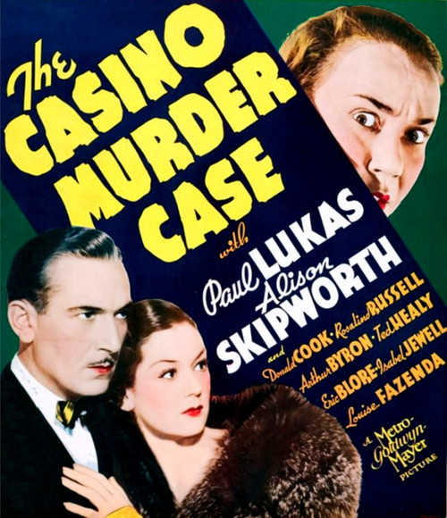 The Casino Murder Case Us Poster Art Bottom From Left: Paul Lukas Rosalind Russell 1935 Movie Poster Masterprint - Item # VAREVCMCDCAMUEC017H
