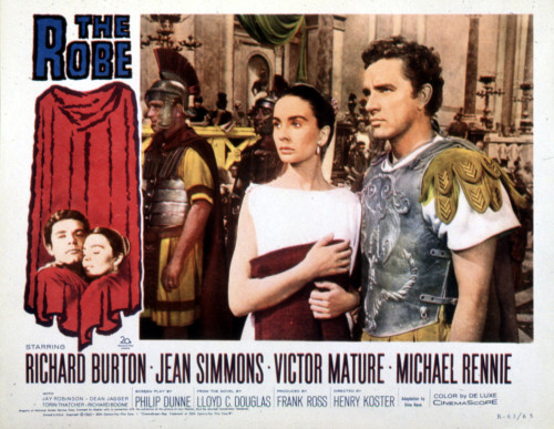 The Robe Jean Simmons Richard Burton 1953. - Item # VAREVCMSDROBEEC004H