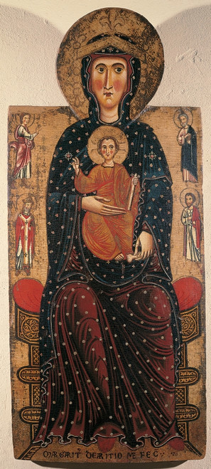 Madonna And Child Enthroned Poster Print - Item # VAREVCMOND026VJ799H