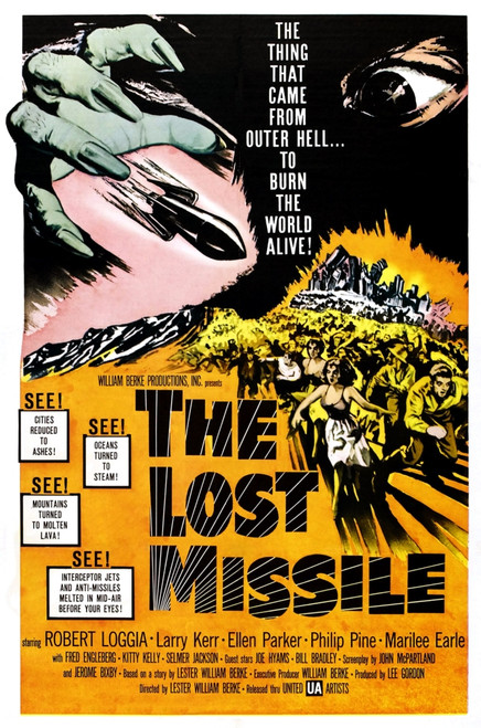 The Lost Missle 1958. Movie Poster Masterprint - Item # VAREVCMCDLOMIEC001H