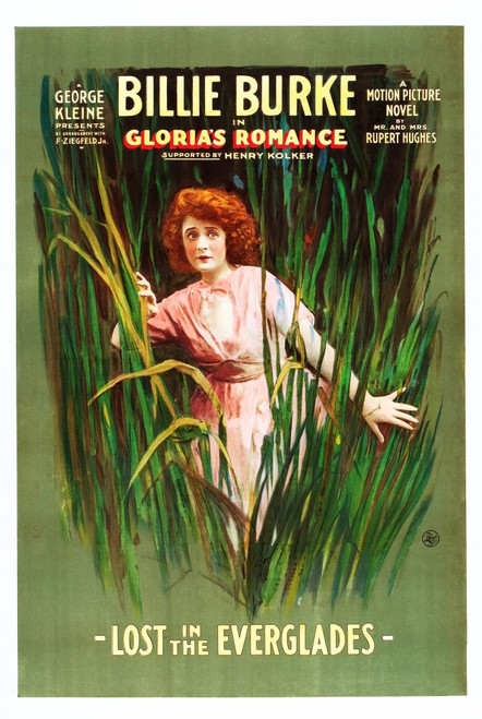 Gloria'S Romance Billie Burke In 'Lost In The Everglades' 1-Sheet Poster Art 1916. Movie Poster Masterprint - Item # VAREVCMMDGLROEC001H