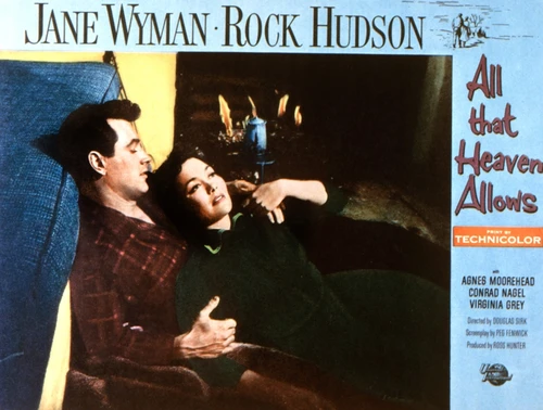 All That Heaven Allows Rock Hudson Jane Wyman 1955. Movie Poster Masterprint