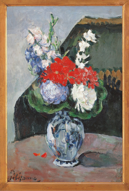 Flowers In A Small Delft Vase Poster Print - Item # VAREVCMOND025VJ829H