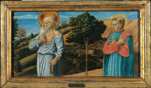 St Jerome And A Monk Poster Print - Item # VAREVCMOND028VJ918H