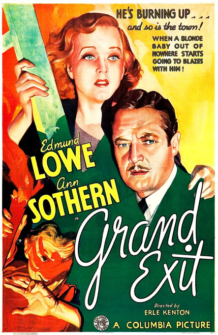 Grand Exit Us Poster Art From Top: Ann Sothern Edmund Lowe 1935 Movie Poster Masterprint - Item # VAREVCMCDGREXEC035H