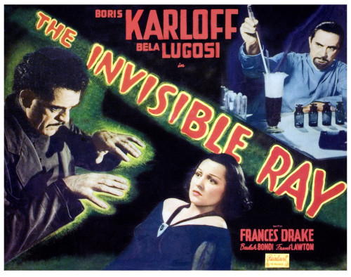 The Invisible Ray Boris Karloff Frances Drake Bela Lugosi 1936. Movie Poster Masterprint - Item # VAREVCMCDINRAEC002H