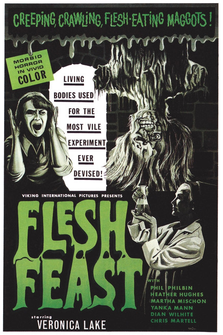 Flesh Feast Us Poster Art Veronica Lake 1970 Movie Poster Masterprint - Item # VAREVCMMDFLFEEC001H