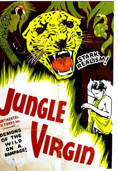 Jungle Virgin 1936 Movie Poster Masterprint - Item # VAREVCMCDJUVIEC014H