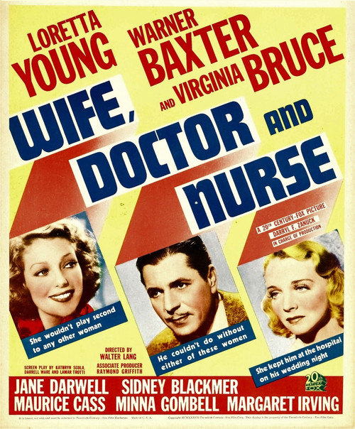 Wife Doctor And Nurse Movie Poster Masterprint - Item # VAREVCMCDWIDOFE001H