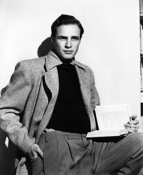 Marlon Brando Ca. 1950 Photo Print - Item # VAREVCPBDMABREC110H