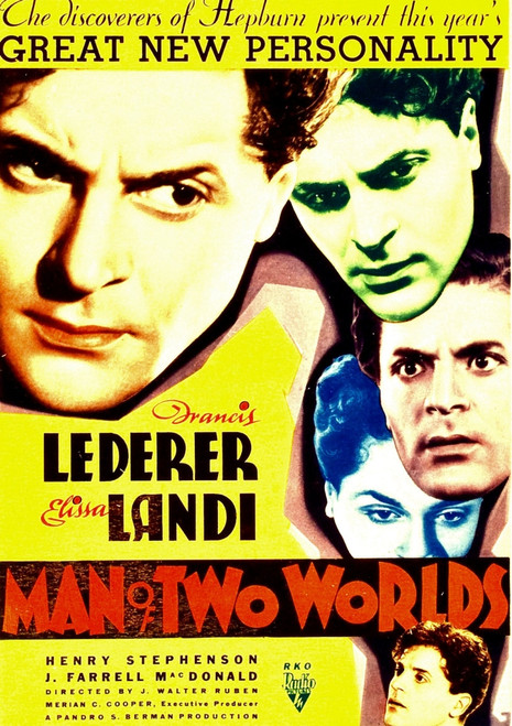 Man Of Two Worlds Left: Francis Lederer On Midget Window Card 1934. Movie Poster Masterprint - Item # VAREVCMCDMAOFEC376H