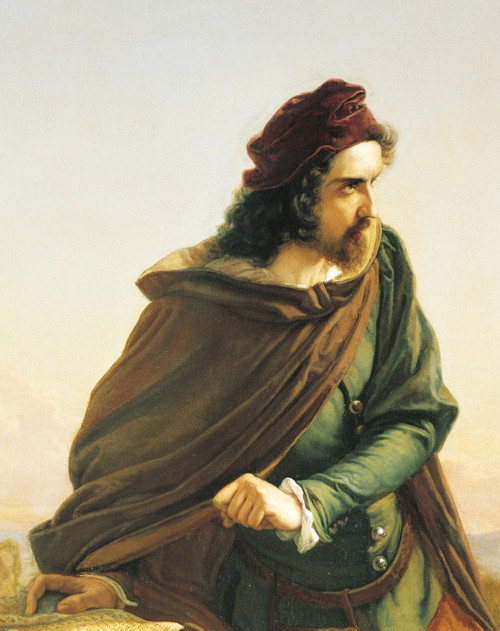 Cola Di Rienzo Contemplating The Ruins Of Ancient Rome Poster Print - Item # VAREVCMOND025VJ572H