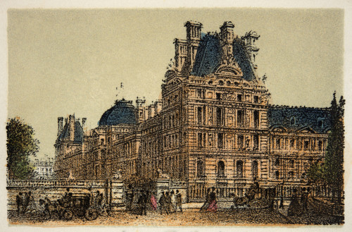 Gravure / Paris En 1874 : Les Tuileries / Coll. Part.C19447 / Gravure / Paris En 1874 : Les Tuileries / Coll. Part.&#Xa; Poster Print - Item # VAREVCCRLA003YF733H