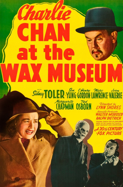 Charlie Chan At The Wax Museum Sidney Toler Joan Valerie Marc Lawrence 1940 Tm And Copyright ??20Th Century Fox Film Corp. All Rights Reserved./Courtesy Everett Collection Movie Poster Masterprint - Item # VAREVCMMDCHCHFE003H