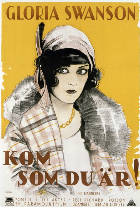 Fine Manners Gloria Swanson 1926 Movie Poster Masterprint - Item # VAREVCMSDFIMAEC015H