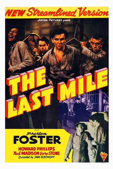 The Last Mile Us Poster Art Top Center: Preston Foster; Bottom From Left: George E. Stone Preston Foster 1932 Movie Poster Masterprint - Item # VAREVCMCDLAMIEC075H