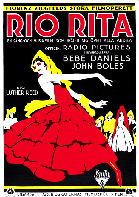 Rio Rita 1929. Movie Poster Masterprint - Item # VAREVCMCDRIRIEC010H