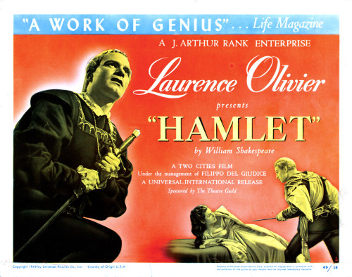 Hamlet Movie Poster Masterprint - Item # VAREVCMMDHAMLEC004