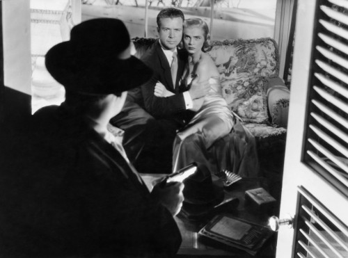 Pitfall Raymond Burr From Left; Dick Powell Lizabeth Scott 1948 Photo Print - Item # VAREVCMBDPITFEC023H