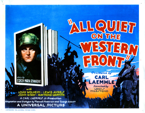 All Quiet On The Western Front Lew Ayres 1930 Movie Poster Masterprint - Item # VAREVCMSDALQUEC001H