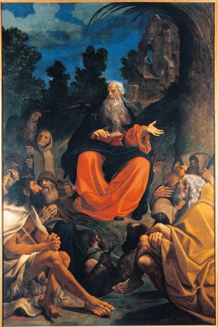 St Anthony Abbot Preaching To The Hermits Poster Print - Item # VAREVCMOND024VJ082H