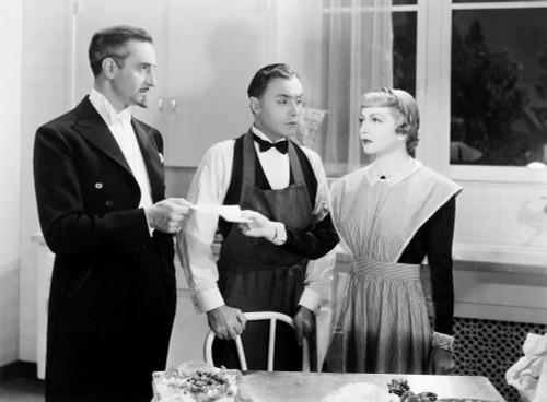 Tovarich From Left Basil Rathbone Charles Boyer Claudette Colbert 1937 Photo Print - Item # VAREVCMBDTOVAEC020H
