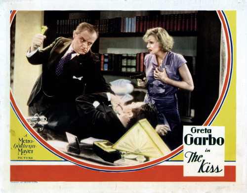 The Kiss From Left Anders Randolf Lew Ayres Greta Garbo 1929 Movie Poster Masterprint - Item # VAREVCMSDKISSEC002H